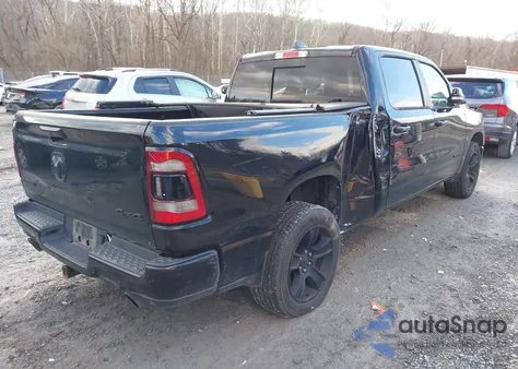 2021 Ram 1500 Big Horn 4X4 6'4 Box из США, поврежденный, VIN 1C6SRFMT2MN547180